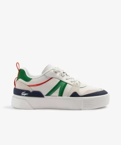 Sneakers L002 Femme En Cuir Et Mesh | Lacoste Online