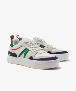 Sneakers L002 Femme En Cuir Et Mesh | Lacoste Online