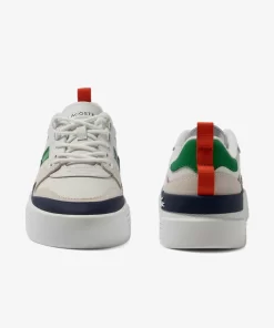 Sneakers L002 Femme En Cuir Et Mesh | Lacoste Online