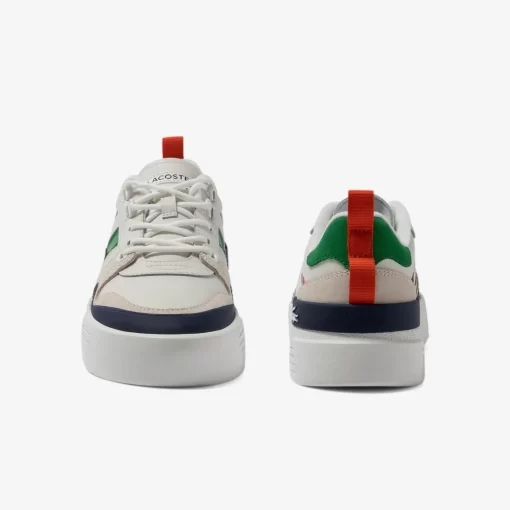 Sneakers L002 Femme En Cuir Et Mesh | Lacoste Online