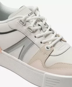 Sneakers L002 Femme En Cuir Et Mesh | Lacoste Clearance