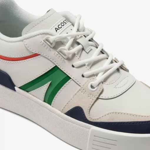 Sneakers L002 Femme En Cuir Et Mesh | Lacoste Online