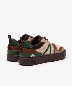 Sneakers L002 Femme En Cuir Velours | Lacoste Cheap