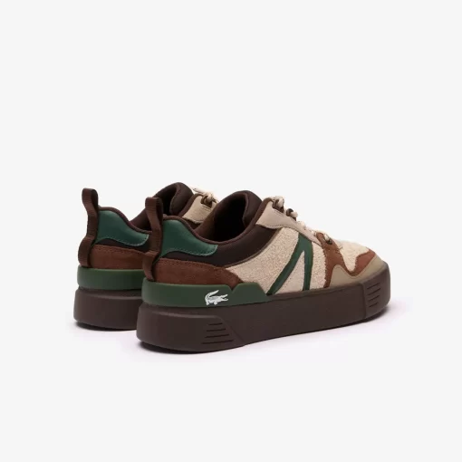 Sneakers L002 Femme En Cuir Velours | Lacoste Cheap