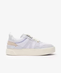 Sneakers L002 Femme En Textile Avec Monogramme | Lacoste Fashion