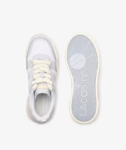 Sneakers L002 Femme En Textile Avec Monogramme | Lacoste Fashion