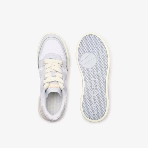 Sneakers L002 Femme En Textile Avec Monogramme | Lacoste Fashion