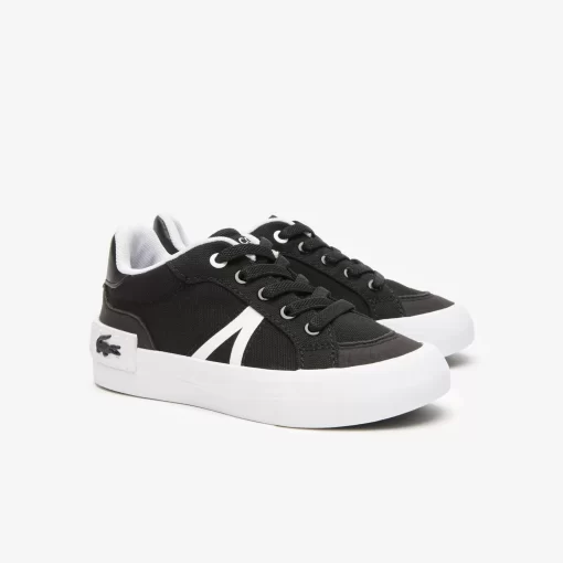 Sneakers L004 Bebe En Textile | Lacoste Cheap