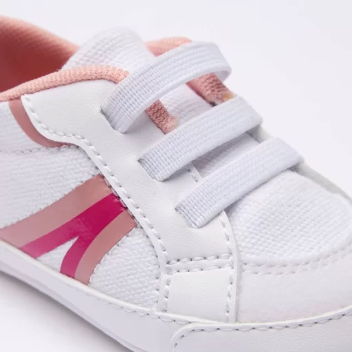 Sneakers L004 Cub Bebe En Textile Et Synthetique | Lacoste Hot