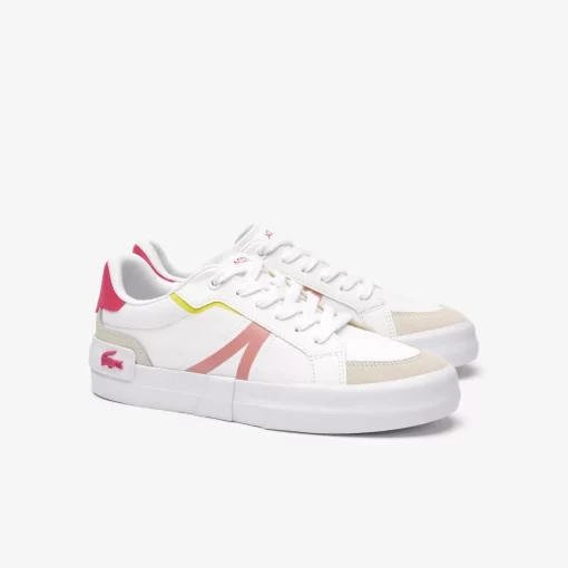 Sneakers L004 Femme En Textile | Lacoste Best Sale