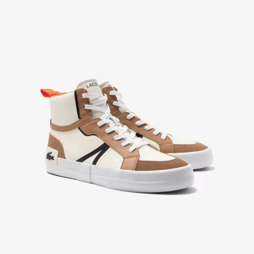 Sneakers L004 Mid Homme En Cuir | Lacoste New