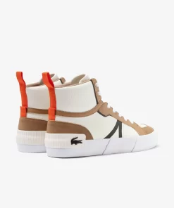 Sneakers L004 Mid Homme En Cuir | Lacoste New