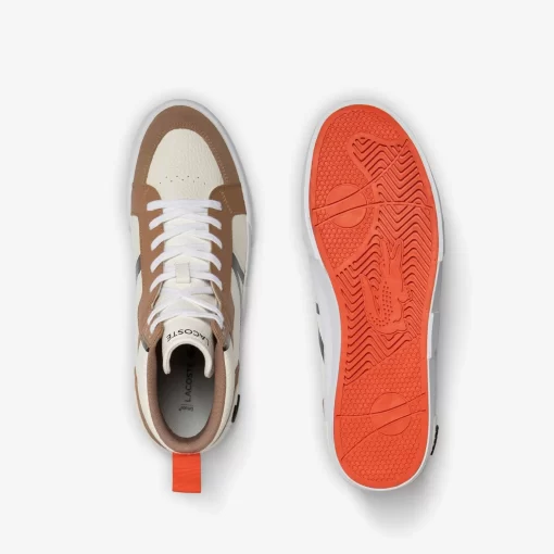 Sneakers L004 Mid Homme En Cuir | Lacoste New