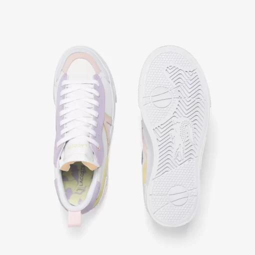 Sneakers L004 Platform Femme En Cuir | Lacoste Clearance