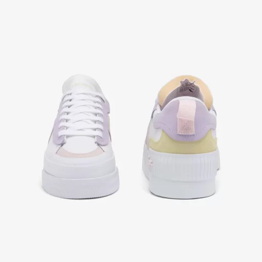 Sneakers L004 Platform Femme En Cuir | Lacoste Clearance