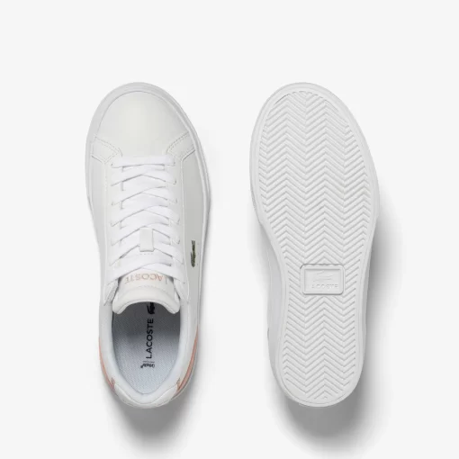 Sneakers Lerond Pro Baseline Femme En Cuir | Lacoste Fashion