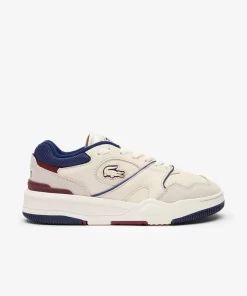 Sneakers Lineshot Femme En Cuir Avec Col En Mesh | Lacoste Discount