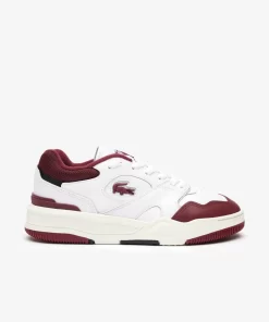 Sneakers Lineshot Femme En Cuir Talon Sigle | Lacoste Flash Sale