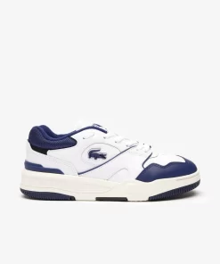 Sneakers Lineshot Femme En Cuir Talon Sigle | Lacoste Store