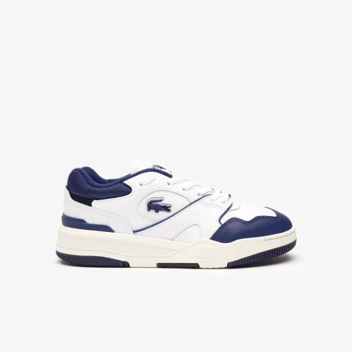 Sneakers Lineshot Femme En Cuir Talon Sigle | Lacoste Store