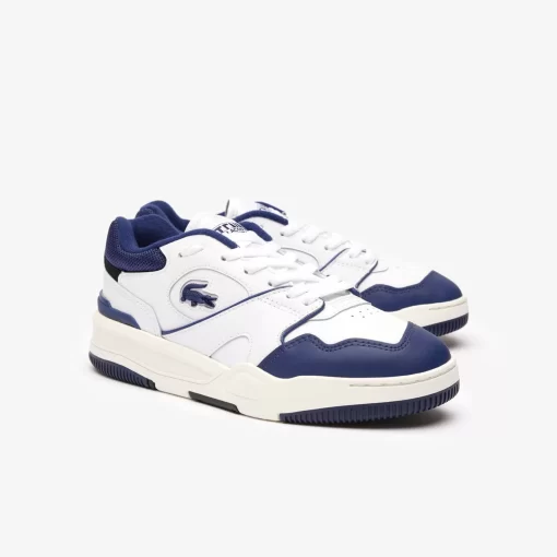 Sneakers Lineshot Femme En Cuir Talon Sigle | Lacoste Store