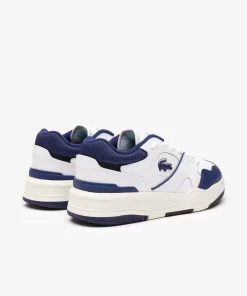 Sneakers Lineshot Femme En Cuir Talon Sigle | Lacoste Store