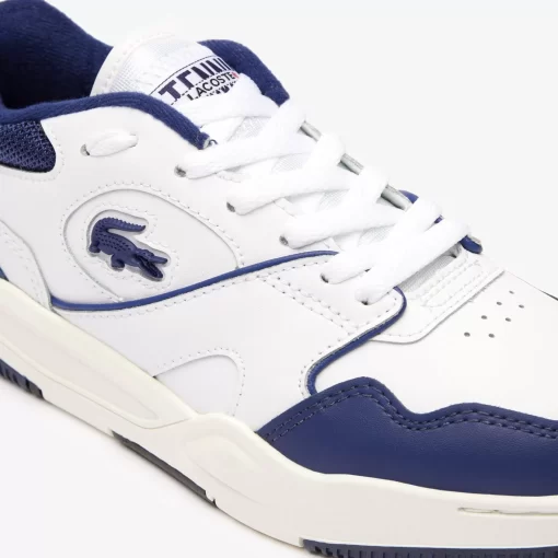 Sneakers Lineshot Femme En Cuir Talon Sigle | Lacoste Store