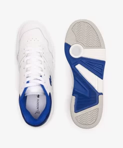 Sneakers Lineshot Homme En Cuir A Col Contraste | Lacoste Store