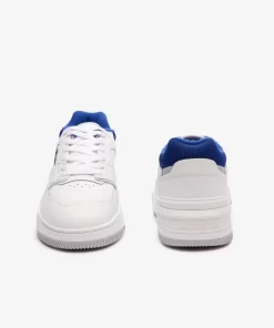 Sneakers Lineshot Homme En Cuir A Col Contraste | Lacoste Store