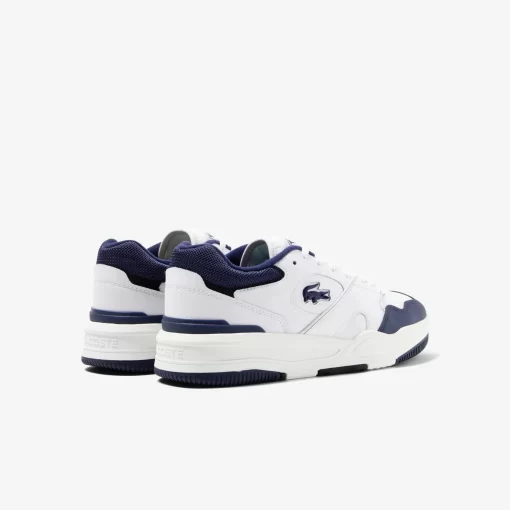 Sneakers Lineshot Homme En Cuir Avec Col En Mesh | Lacoste Best Sale