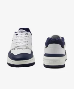 Sneakers Lineshot Homme En Cuir Avec Col En Mesh | Lacoste Best Sale