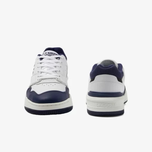 Sneakers Lineshot Homme En Cuir Avec Col En Mesh | Lacoste Best Sale