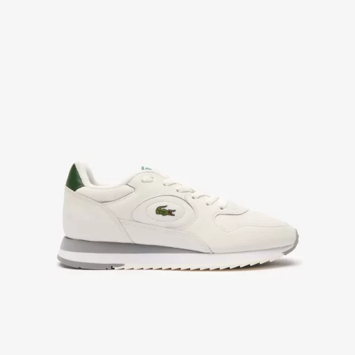 Sneakers Linetrack Femme En Cuir | Lacoste Cheap