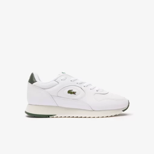 Sneakers Linetrack Femme En Cuir | Lacoste Shop