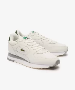 Sneakers Linetrack Femme En Cuir | Lacoste Cheap