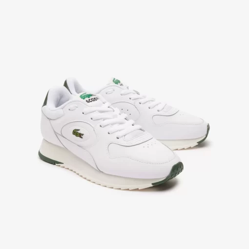 Sneakers Linetrack Femme En Cuir | Lacoste Shop