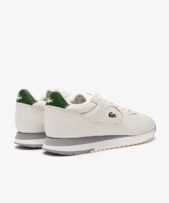 Sneakers Linetrack Femme En Cuir | Lacoste Cheap