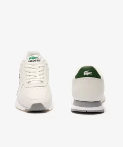 Sneakers Linetrack Femme En Cuir | Lacoste Cheap