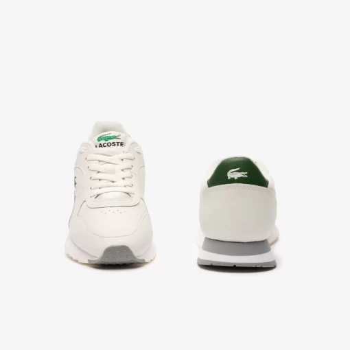 Sneakers Linetrack Femme En Cuir | Lacoste Cheap