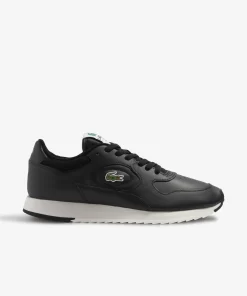 Sneakers Linetrack Homme En Cuir | Lacoste Cheap