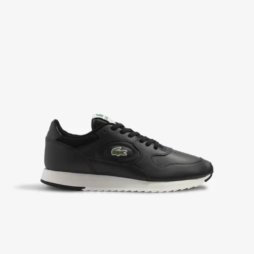 Sneakers Linetrack Homme En Cuir | Lacoste Cheap