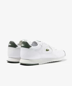 Sneakers Linetrack Homme En Cuir | Lacoste Flash Sale