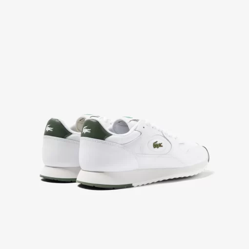 Sneakers Linetrack Homme En Cuir | Lacoste Flash Sale