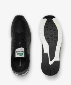 Sneakers Linetrack Homme En Cuir | Lacoste Cheap