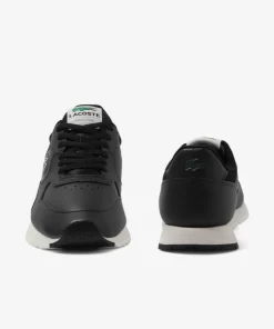 Sneakers Linetrack Homme En Cuir | Lacoste Cheap