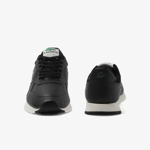 Sneakers Linetrack Homme En Cuir | Lacoste Cheap