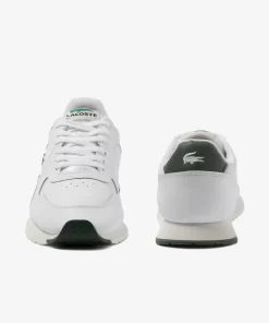 Sneakers Linetrack Homme En Cuir | Lacoste Flash Sale