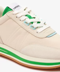 Sneakers L-Spin Femme En Cuir Et Textile | Lacoste Best