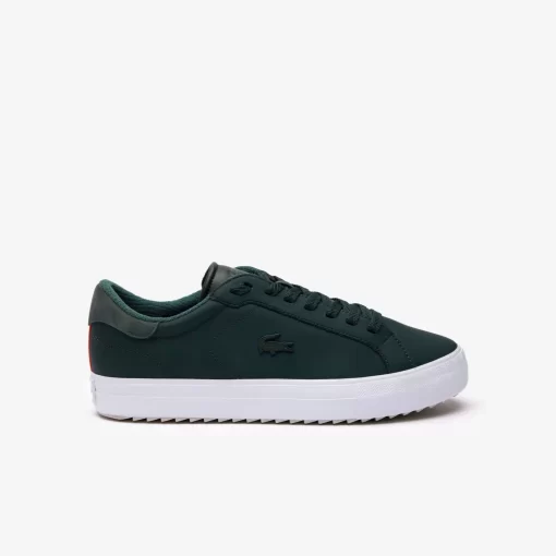 Sneakers Outdoor Powercourt Winter Homme En Cuir | Lacoste Hot