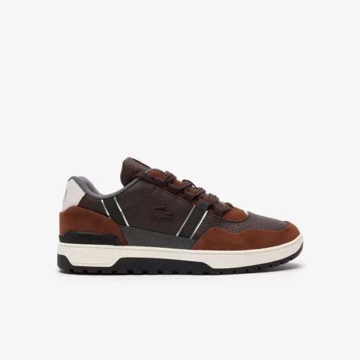 Sneakers Outdoor T-Clip Winter Homme En Cuir | Lacoste Sale